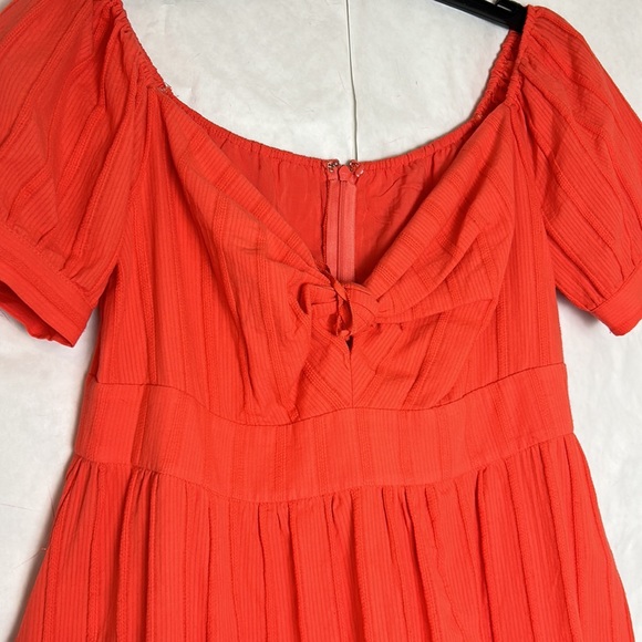 Line & Dot melon color Tahiti Midi Large - Picture 3 of 5